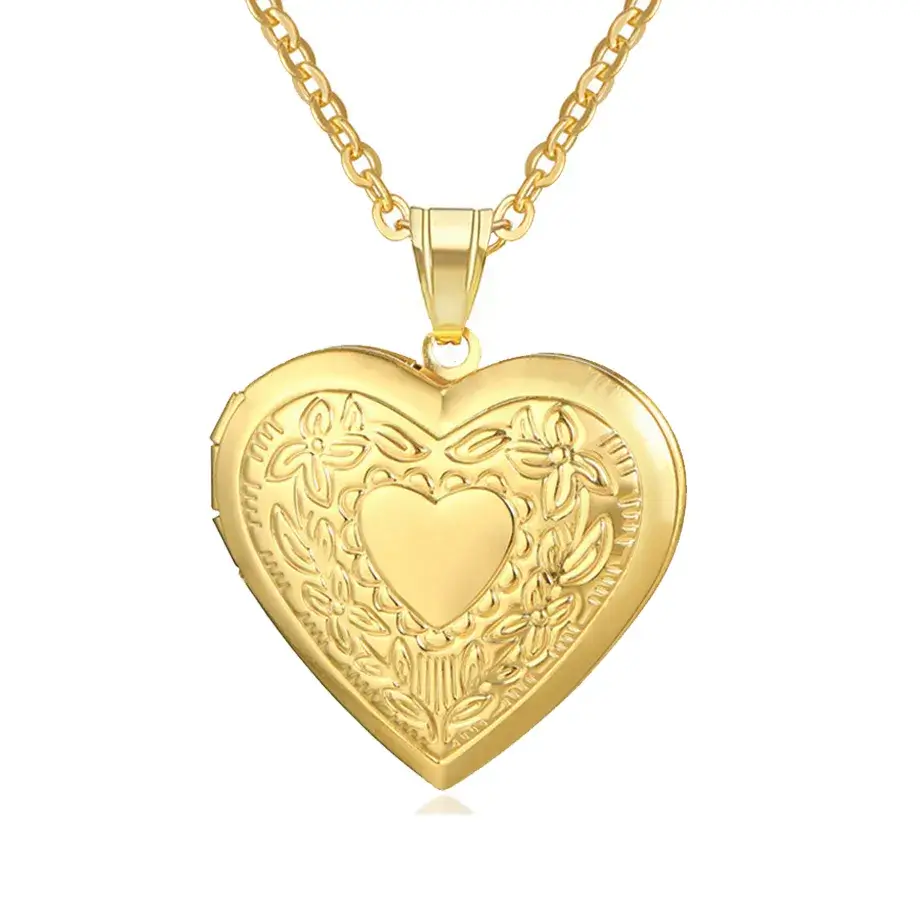 Romantic Heart Memorial Locket For Women